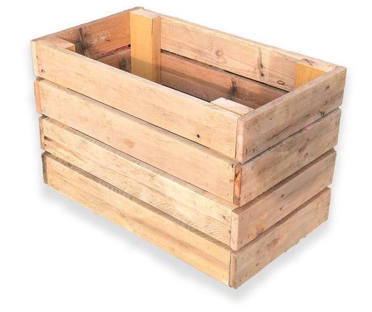 Rectangular Crate / Planter - Rodmell Purple Solid - Choose From 16 Sizes