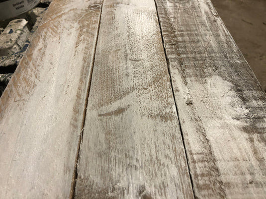 Alpine Whitewash Rustic Wood Cladding - 15 Square Meter Offer