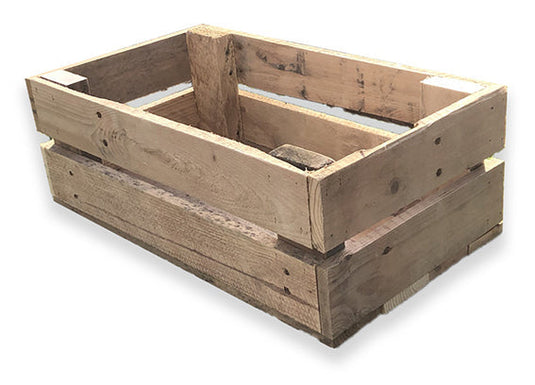 Rectangular Crate / Planter - Graphite Solid - Choose From 16 Sizes