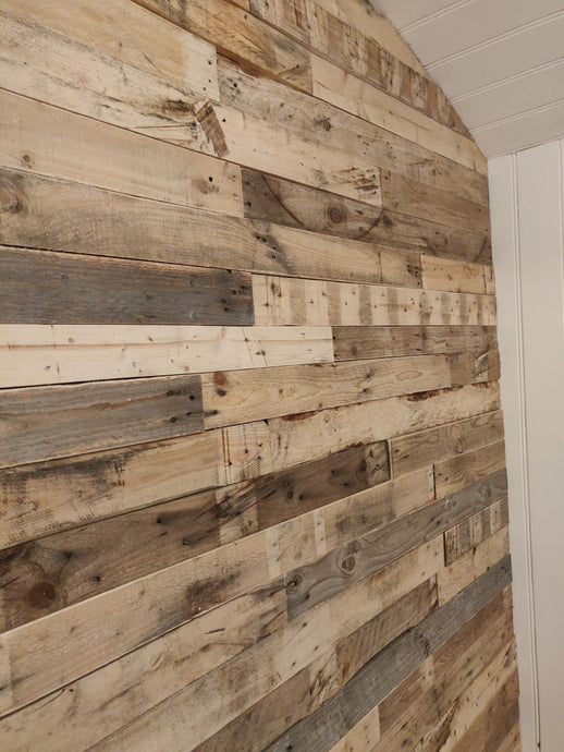 Natural Mixed Tone Rustic Cladding - 1 Square Meter Pack - UnSanded