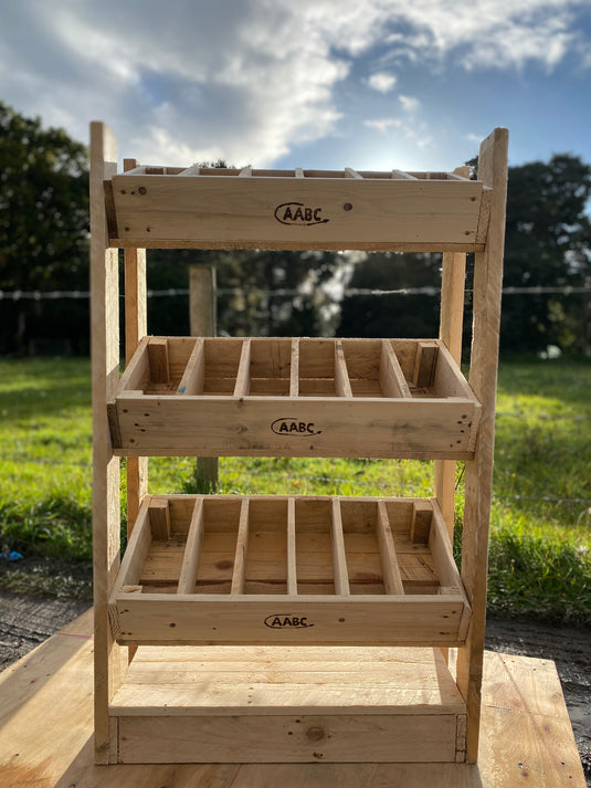 Rustic Direct Handmade Display Stands - 3 Tier