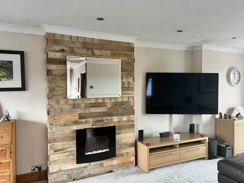 Load image into Gallery viewer, Natural Mixed Tones Rustic Cladding - 30 Square Meter Pack - UnSanded
