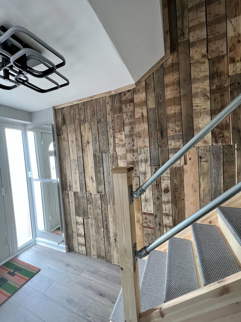 Load image into Gallery viewer, Natural Mixed Tones Rustic Cladding - 30 Square Meter Pack - UnSanded
