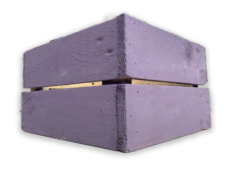 Load image into Gallery viewer, Rectangular Crate / Planter - Rodmell Purple Solid - Choose From 16 Sizes
