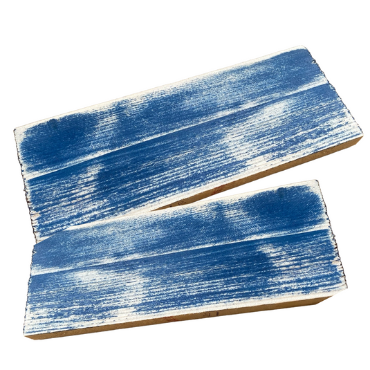 Funky Cladding Iris Blue Distressed Effect - 1 Square Meter Pack