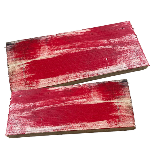 Funky Cladding Pillarbox Red Wash Effect - 1 Square Meter Pack