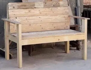 Load image into Gallery viewer, Rustic Handmade Indoor / Outdoor Wood Bench
