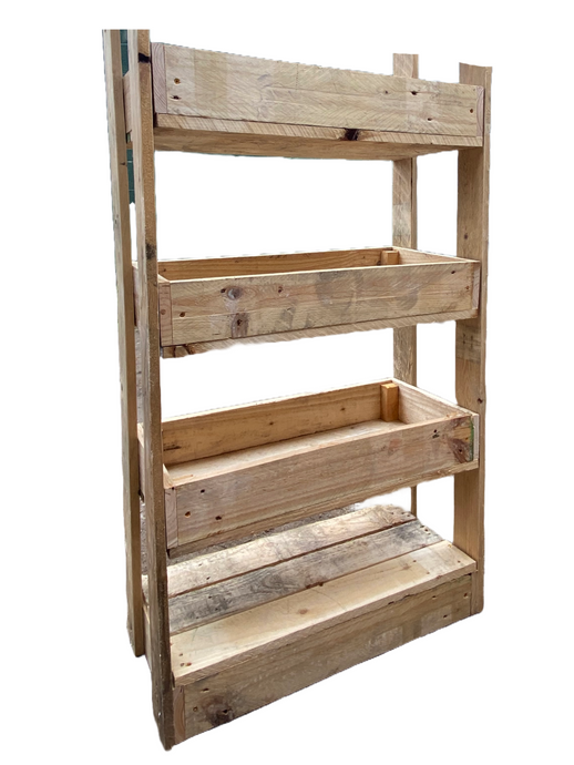 Rustic Direct Flat Handmade Display Stands - 3 Tier