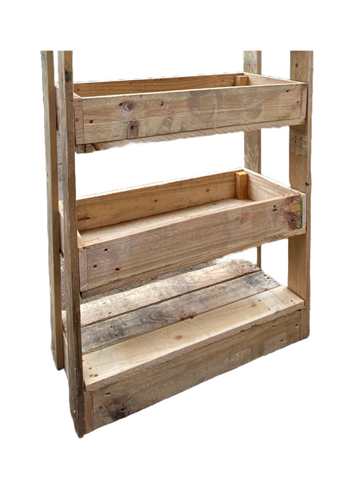 Rustic Direct Flat Handmade Display Stands - 2 Tier