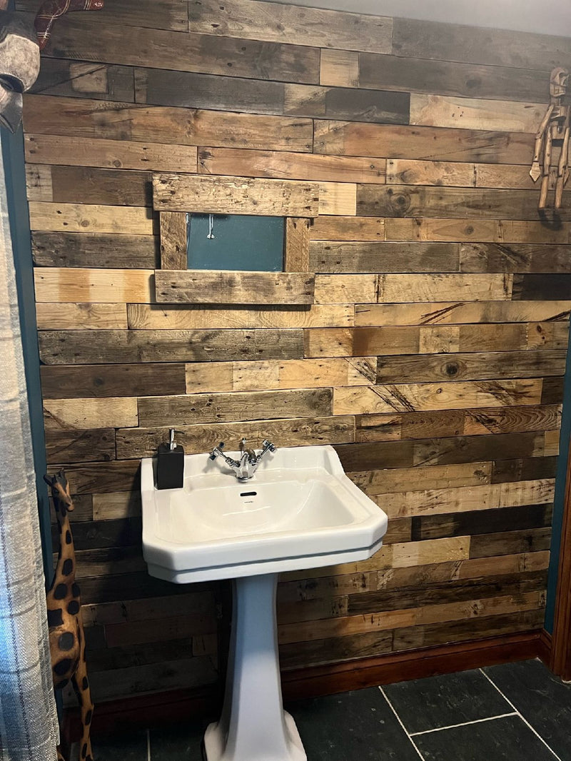 Load image into Gallery viewer, Natural Mixed Tones Rustic Cladding - 10 Square Meter Pack - UnSanded
