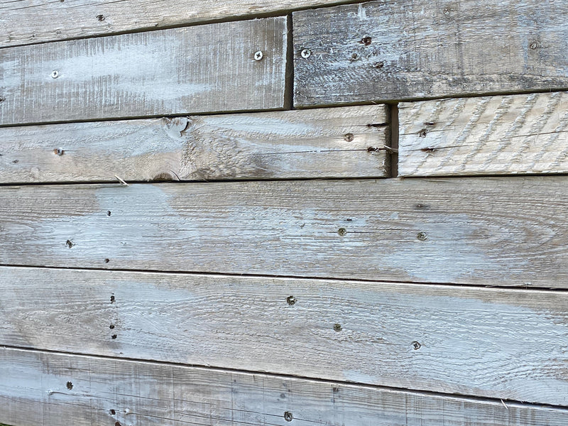 Load image into Gallery viewer, Greywash Rustic Wood Cladding - Free Sample
