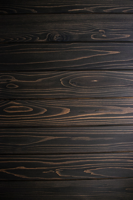 Dark Charred Boards - Free Sample