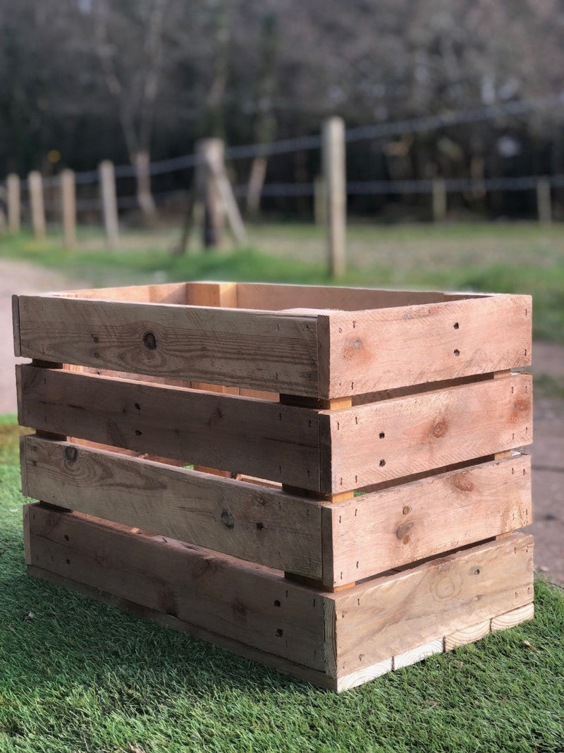 Load image into Gallery viewer, Rustic Direct Handcrafted Pallet Board Crate - 4 Tier - 60cm x 30cm
