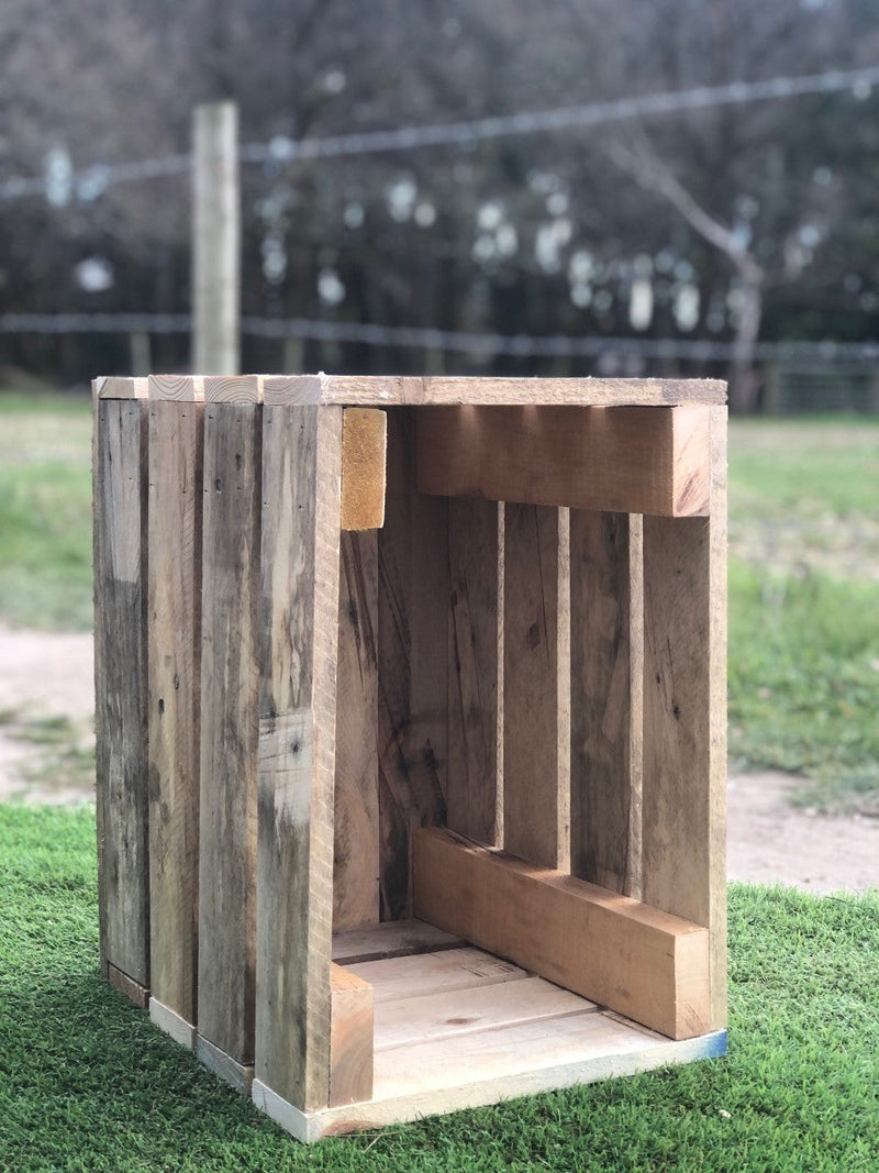 Load image into Gallery viewer, Rustic Direct Handcrafted Pallet Board Crate - 4 Tier - 60cm x 30cm
